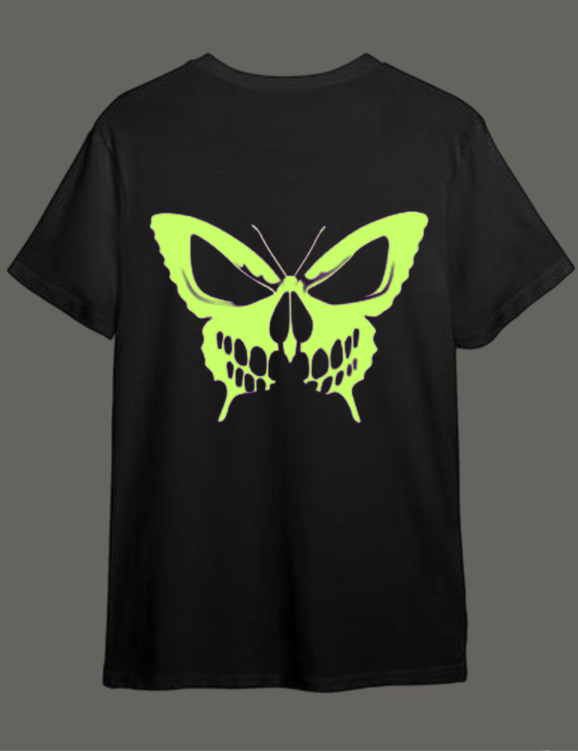 Butterfly skull