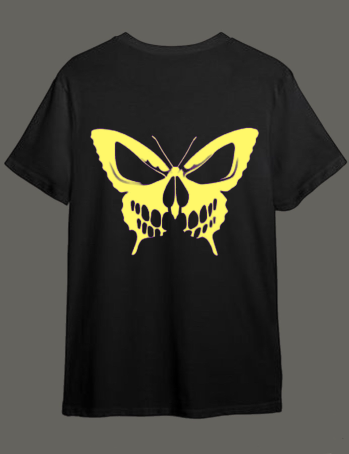 Butterfly skull