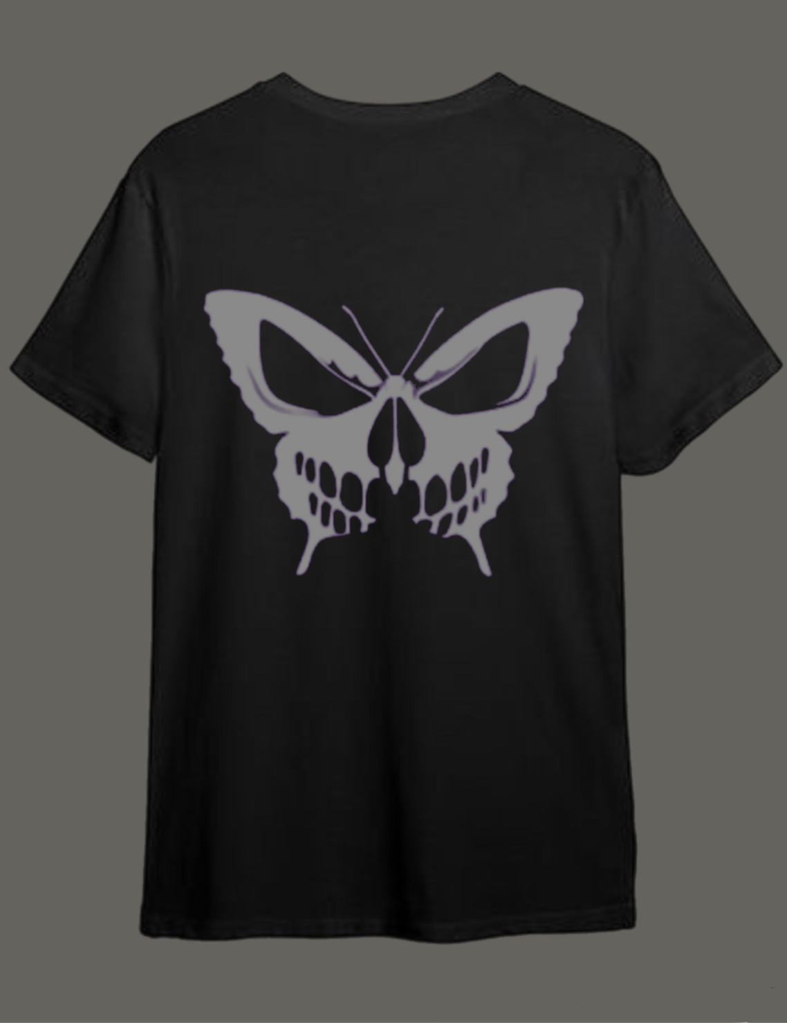 Butterfly skull