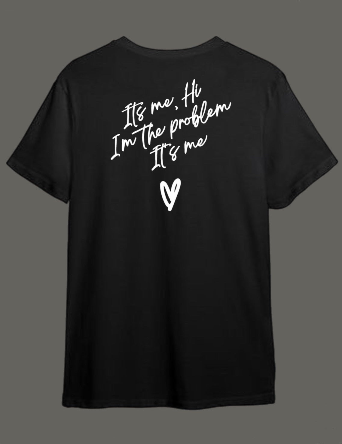 I’m the problem, it’s me