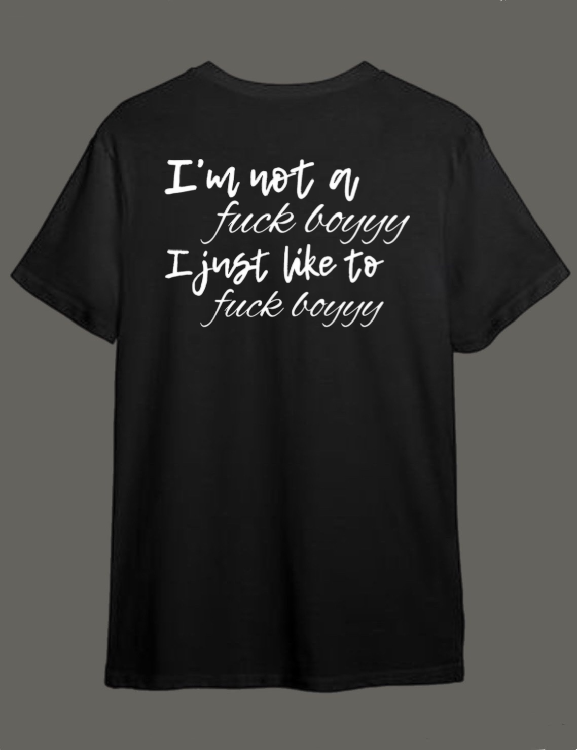 I’m not a fuck boy, I just like to fuck boy
