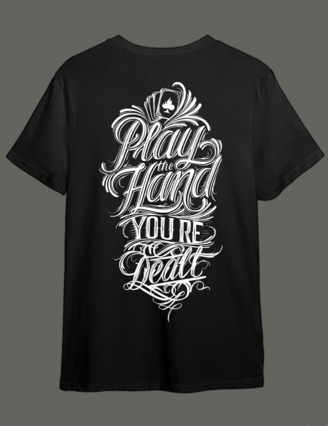 Play the hand you’re dealt