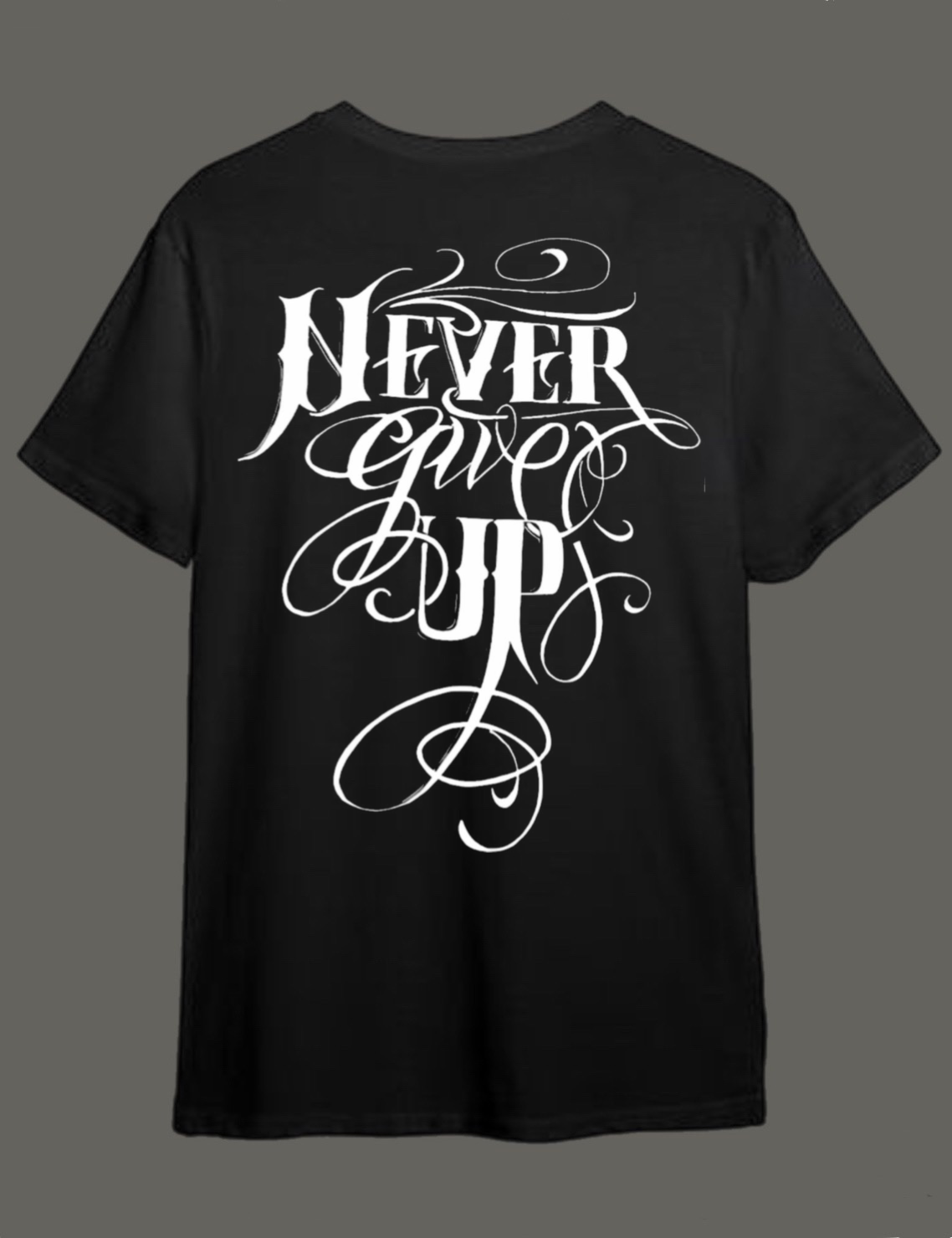 Never give up