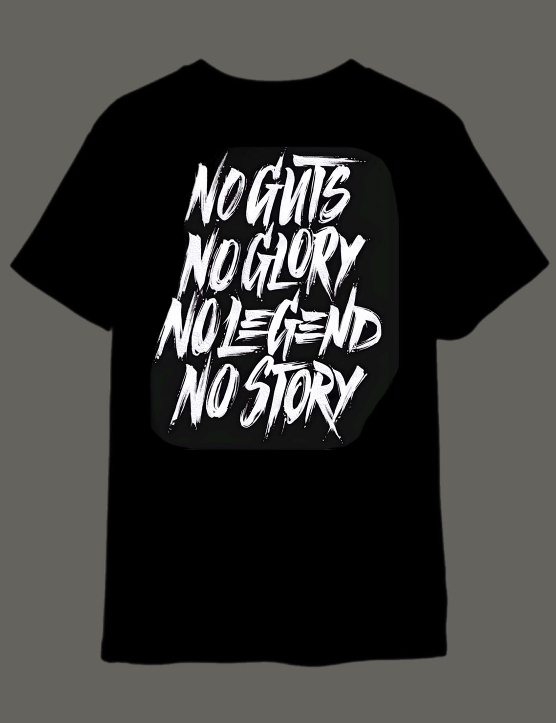 No guts, no glory, no legend, no story