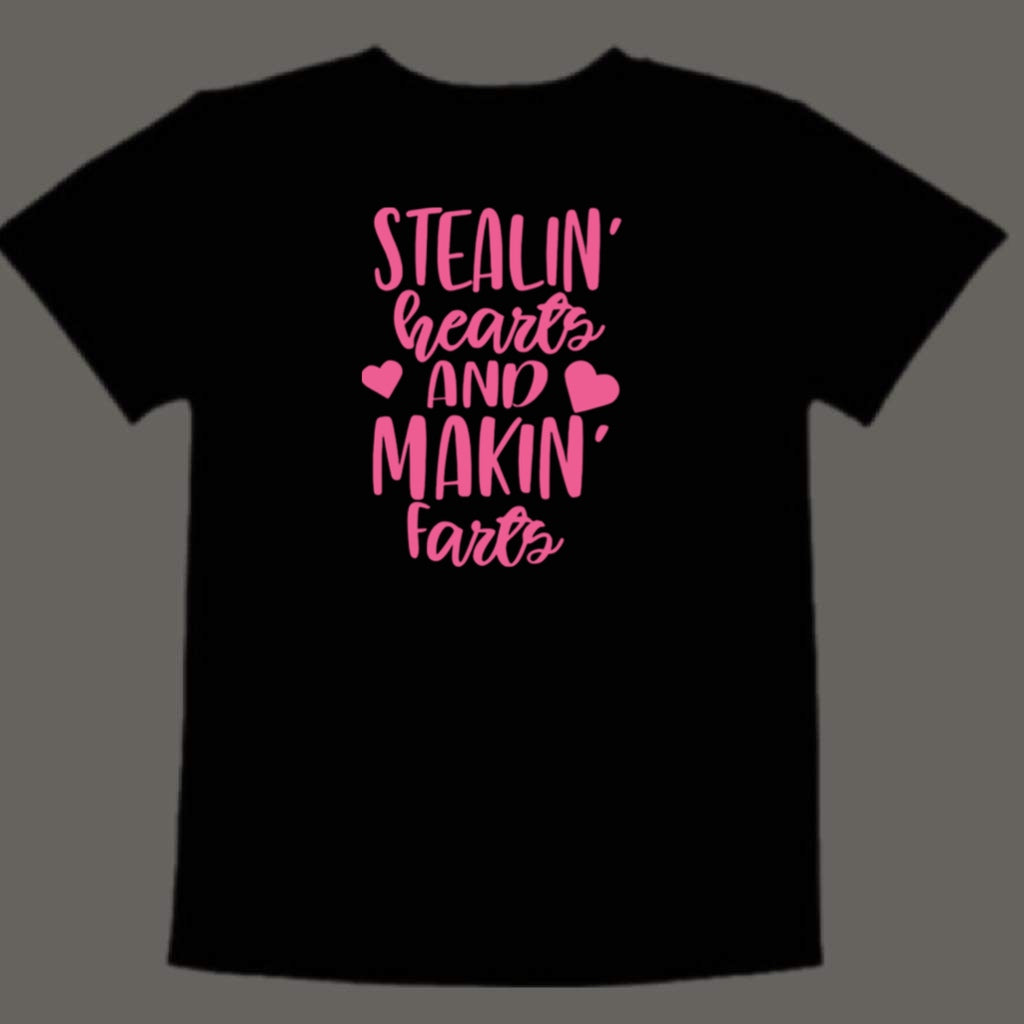 Stealing hearts and makin farts (kids)