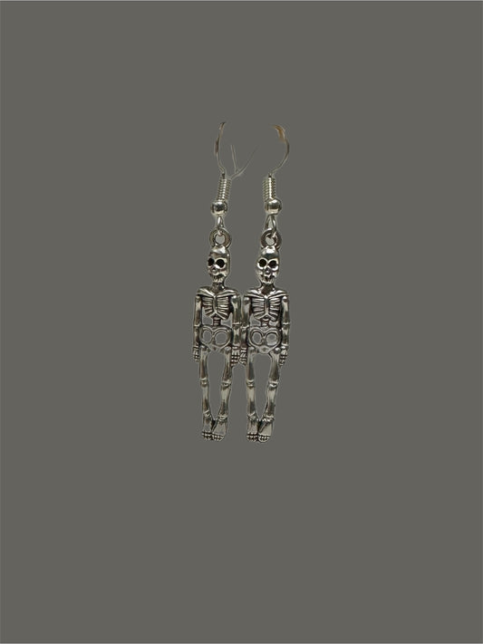 Skeleton earrings