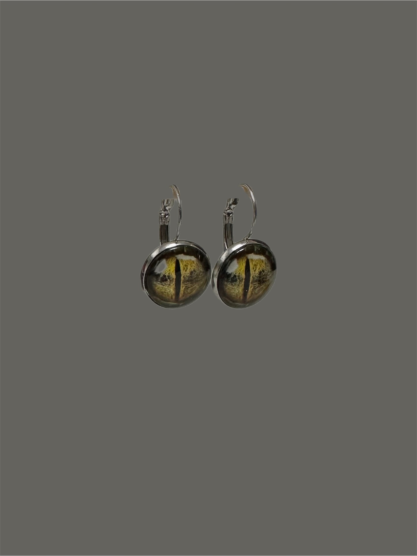 Cats eye earrings