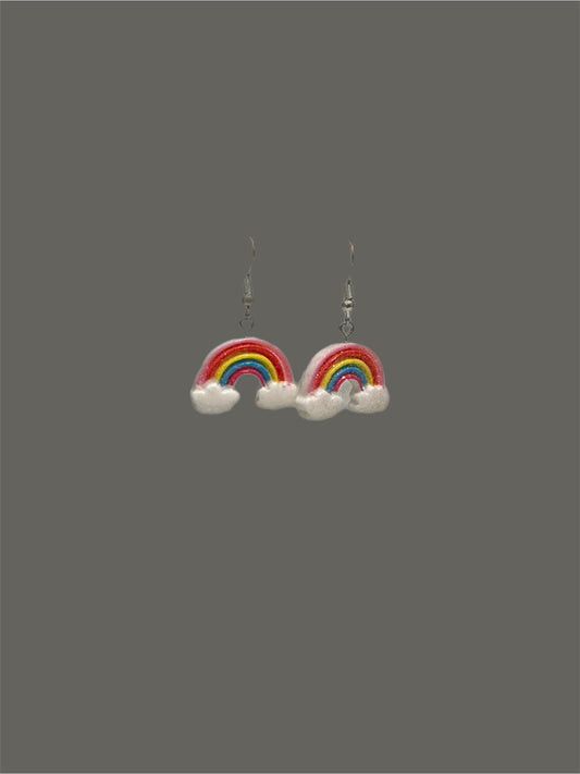 Rainbow earrings