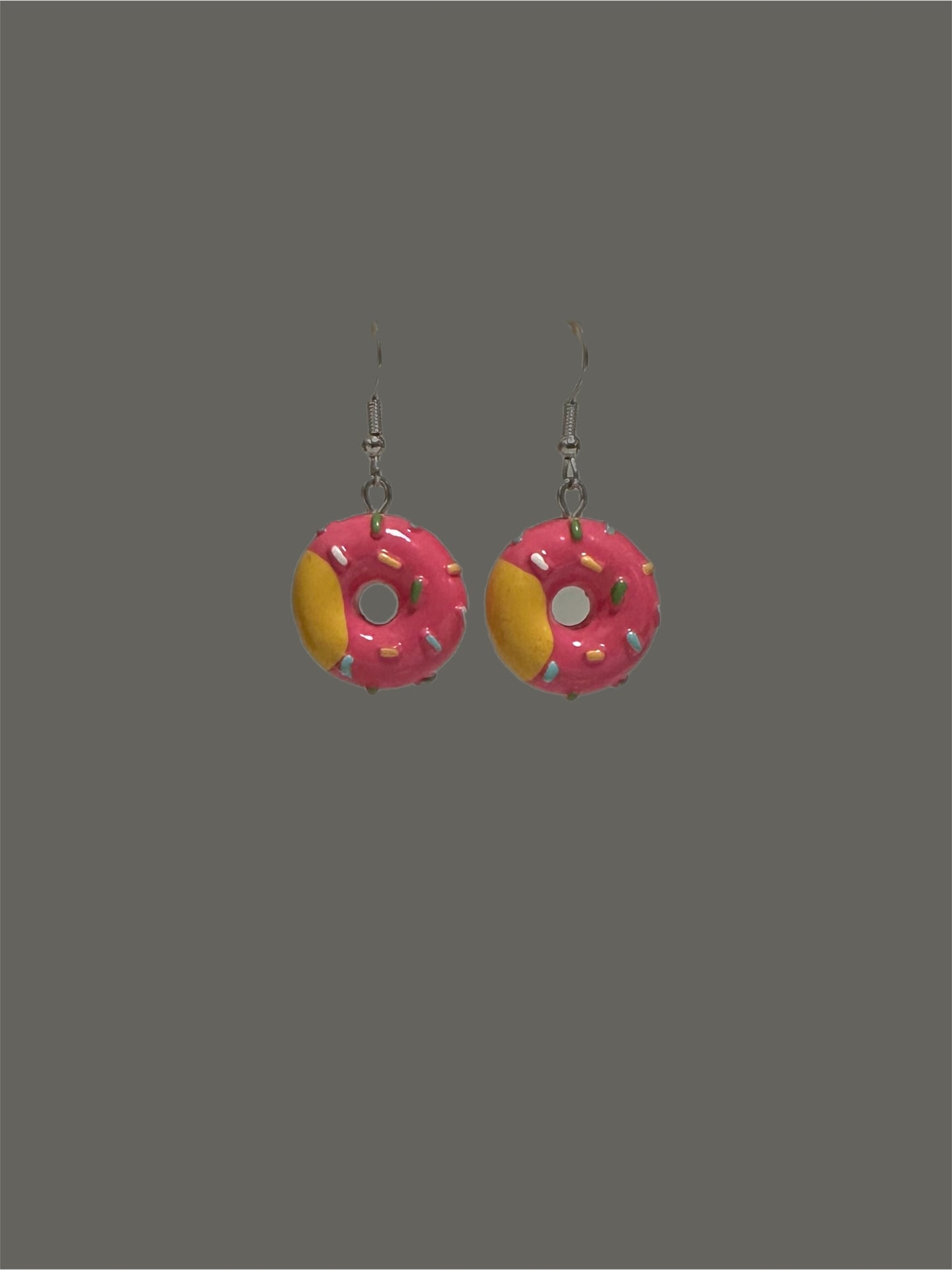 Donut earrings