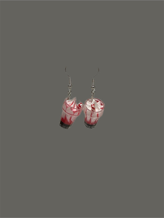 Milkshake earrings